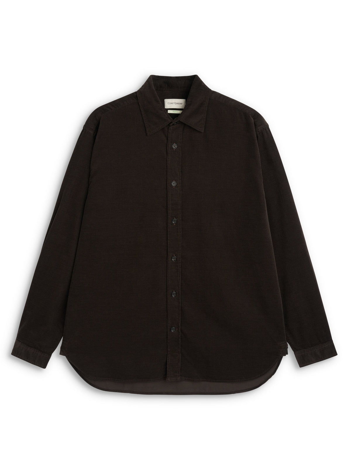 Atlanta Long Sleeve Shirt (Loose Fit) Mersey Cord Brown