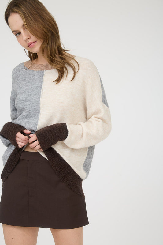 Block Out Sweater