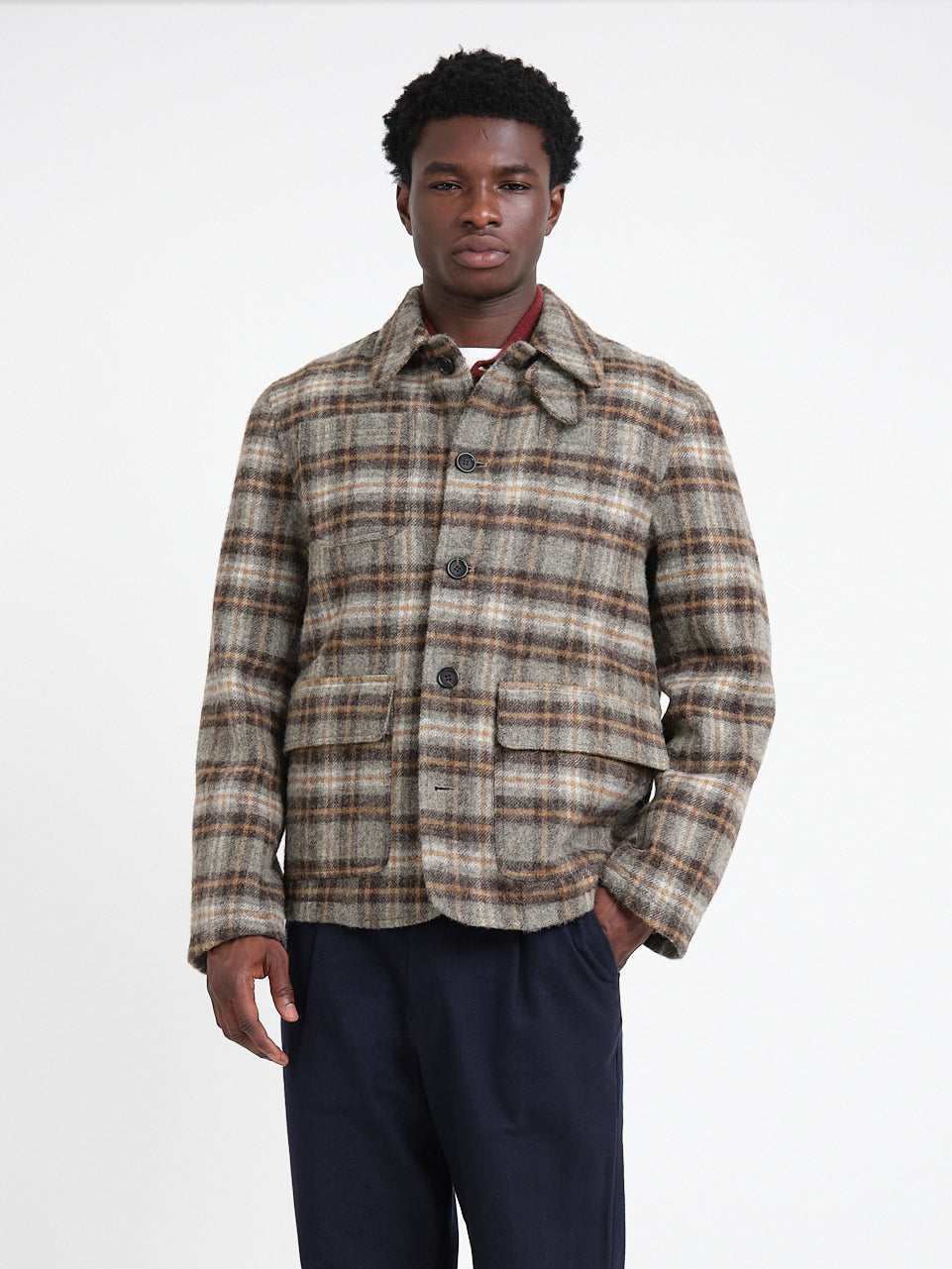 Addington Jacket Thackray Oatmeal Multi