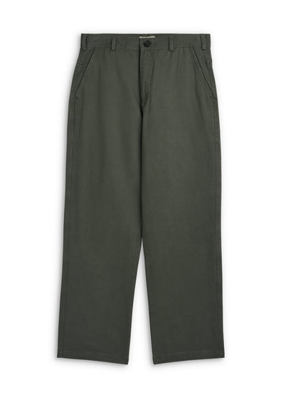 Utility Straight Leg Trousers Hester Green